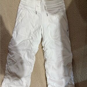 Lululemon Athletica White Capris